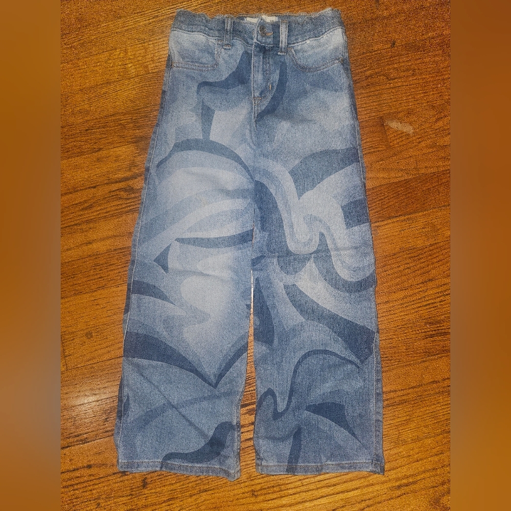 Abercrombie Kids Artistic Blue Jeans
